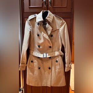Classic Double-Breasted Trench Coat